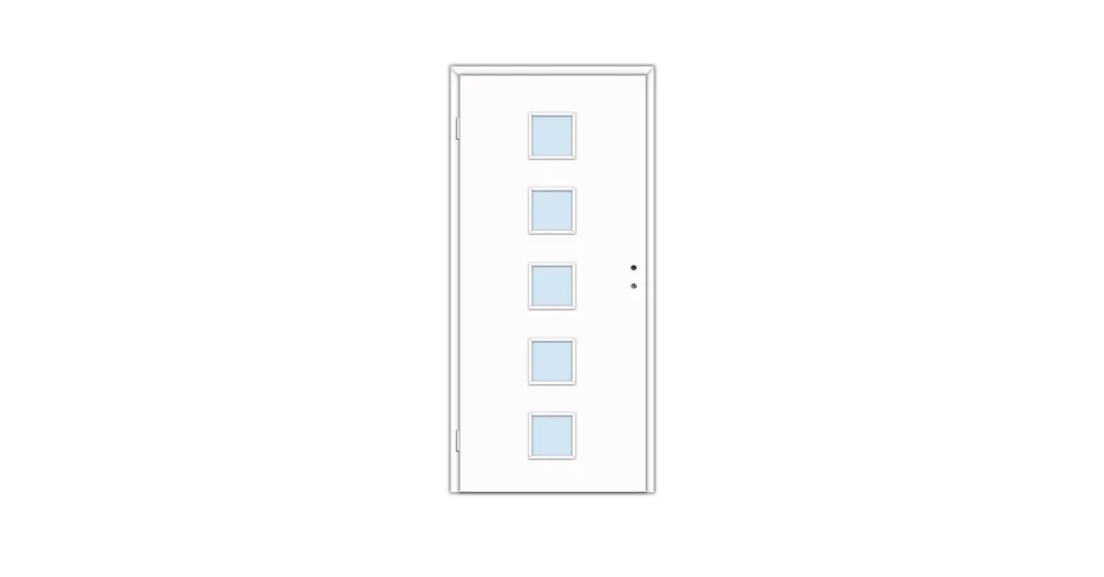 Dekor beltéri ajtó Babilon 75x210 balos fehér 10-12 tokkal Kihagyhatatlan ajánlat