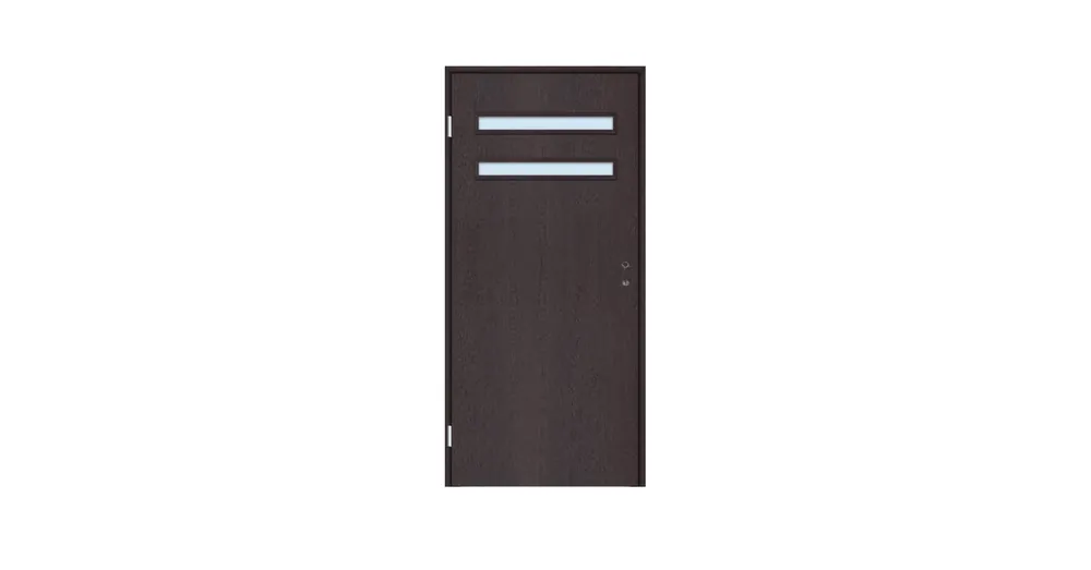 Utolsó esély Dekor beltéri ajtó Delhi II 100x210 balos wenge 10-12 tokkal