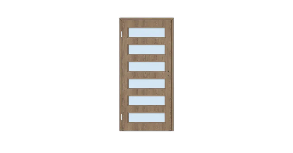 Dekor beltéri ajtó Hormuz 90x210 balos meszes tölgy 10-12 tokkal Akciós ár