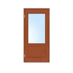 Outlet Dekor beltéri ajtó Mali ÜT 90x210 balos calvados 10-12 tokkal