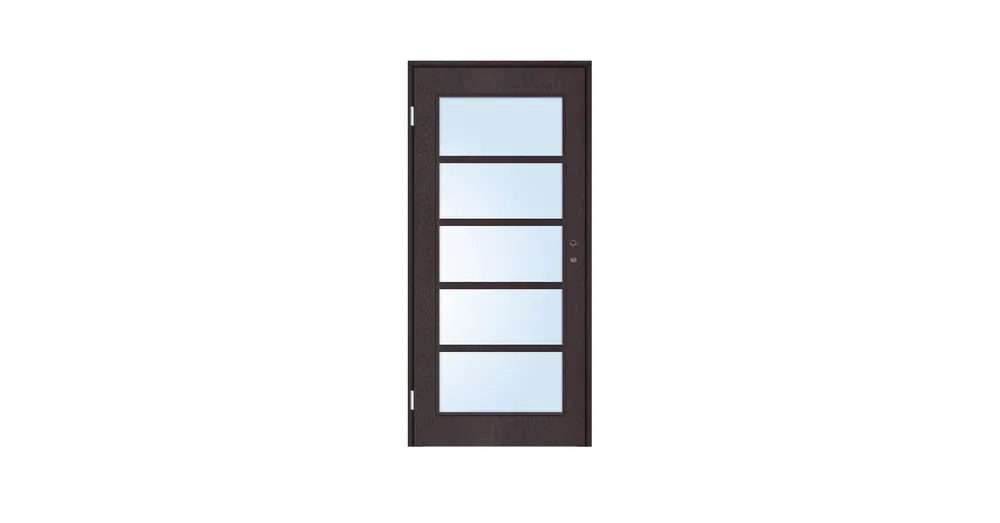 Szuper ajánlat Dekor beltéri ajtó Mekka V 100x210 balos wenge 10-12 tokkal