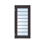 Olcsó Dekor beltéri ajtó Mekka VIII 100x210 balos wenge 10-12 tokkal