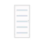 Csak ma Dekor beltéri ajtó Milétosz V 75x210 balos fehér 10-12 tokkal