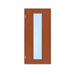 Alacsony ár Dekor beltéri ajtó Ninive 100x210 balos calvados 10-12 tokkal