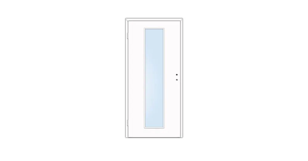 Expressz kézbesítés Dekor beltéri ajtó Ninive 90x210 balos fehér 10-12 tokkal