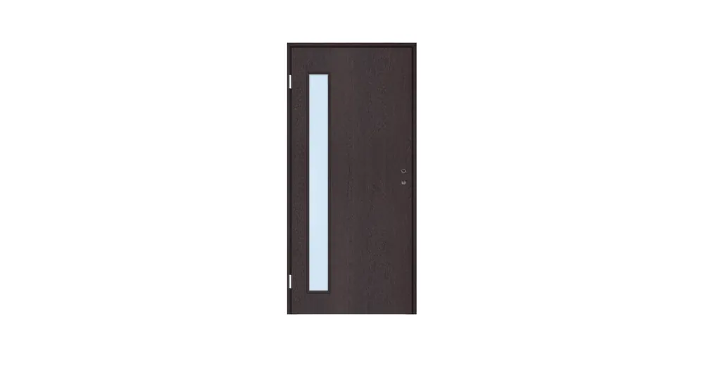 Biztonságos fizetés Dekor beltéri ajtó Pompeji 100x210 balos wenge 10-12 tokkal
