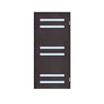 Expressz kézbesítés Dekor beltéri ajtó Szadoma 100x210 jobbos wenge 10-12 tokkal