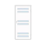 Dekor beltéri ajtó Szadoma 75x210 jobbos fehér 10-12 tokkal Outlet