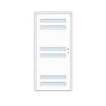 Dekor beltéri ajtó Szadoma 90x210 balos fehér 10-12 tokkal Újdonság
